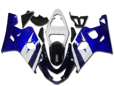 Acheter Kits Carénage Moto Suzuki GSXR 600/750 2004-2005 - Blanc Bleu Noir