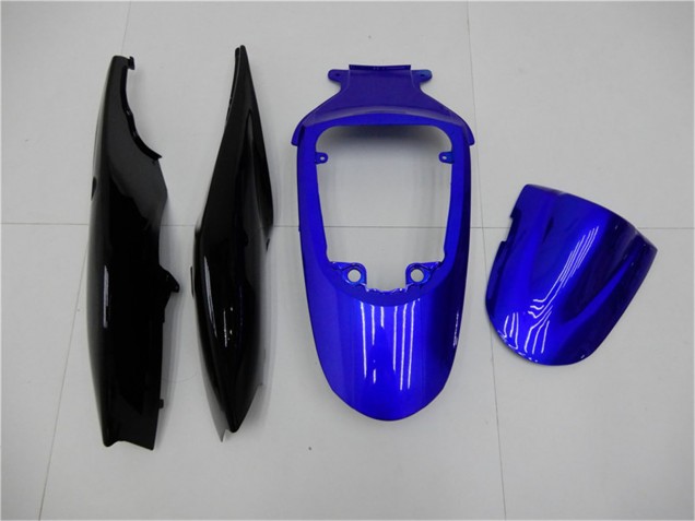 Carénages Moto Suzuki GSXR 600/750 2006-2007 - Bleu Noir Brillant
