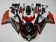 Carénages Moto Suzuki GSXR 600/750 2008-2010 - Orange Gris Noir Brillant