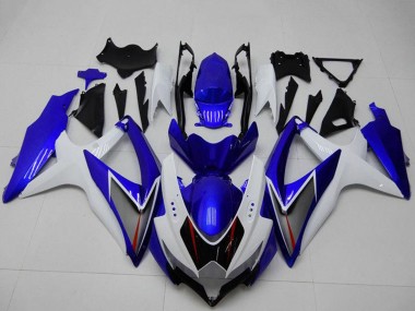 Acheter Carénages Moto Suzuki GSXR 600/750 2008-2010 - Blanc Bleu Noir Rouge Doubler