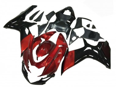 Acheter Carénage Moto Suzuki GSXR 600/750 2011-2024 - Rouge Noir Brillant