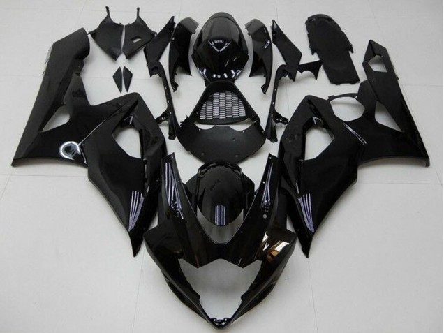 Kits Carénage Moto Suzuki GSXR 1000 2005-2006 - Noir Brillant