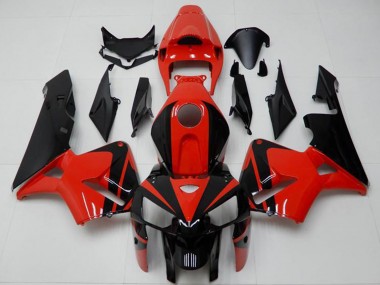 Acheter Carénages ABS Honda CBR600RR 2005-2006 - Rouge Noir