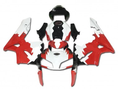 Acheter Kits Carénage Moto ABS Honda CBR600RR 2005-2006 - Blanc Rouge Noir