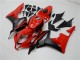 Kits Carénage Moto ABS Honda CBR600RR 2007-2008 - Rouge Noir Mat