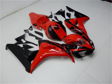 Acheter Kits Carénages Moto Honda CBR1000RR 2006-2007 - Rouge Noir Brillant