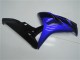 Kits Carénage Moto Honda CBR1000RR 2006-2007 - Bleu Noir Brillant