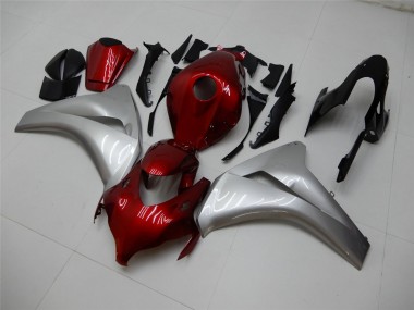 Acheter Carénages Moto Honda CBR1000RR 2008-2011 - Argent Rouge Marron