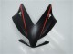 Carénages Moto Honda CBR1000RR 2012-2016 - Noir Mat Rouge