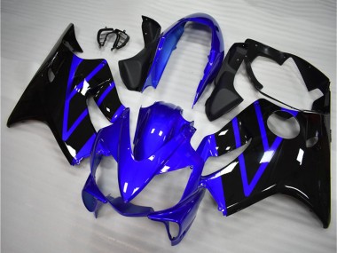 Acheter Kits Carénage Moto Honda CBR600 F4i 2004-2007 - Bleu Noir Brillant