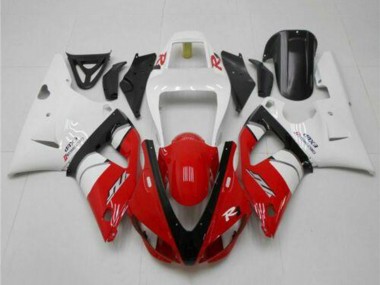 Acheter Carénages Moto Yamaha YZF R1 1998-1999 - Blanc Rouge Noir