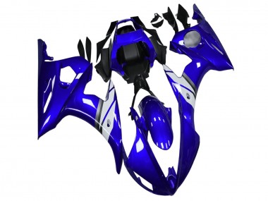 Acheter Carénages Moto Yamaha YZF R6 2003-2004 - Bleu Blanc