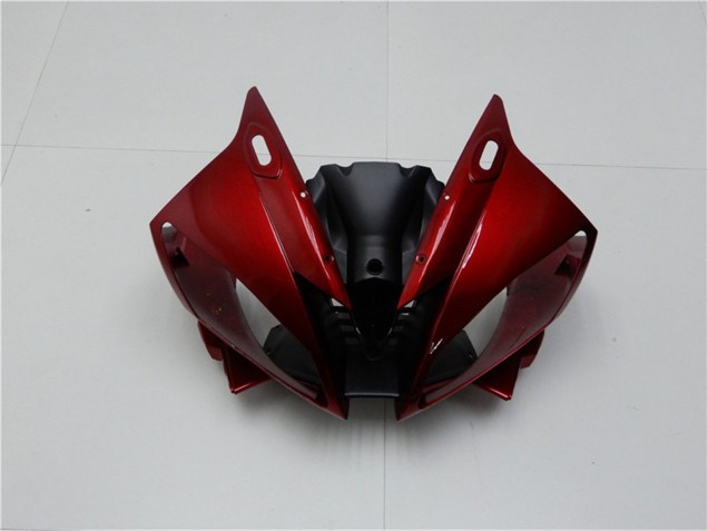 Kits Carénage Moto Yamaha YZF R6 2006-2007 - Rouge Noir Mat