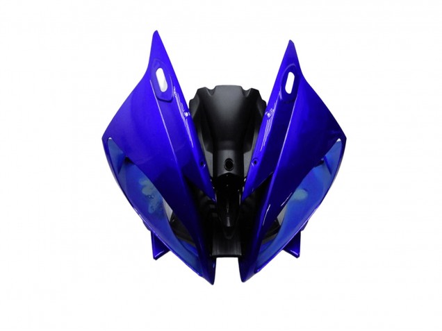 Carénage Moto Yamaha YZF R6 2006-2007 - Bleu Noir Mat