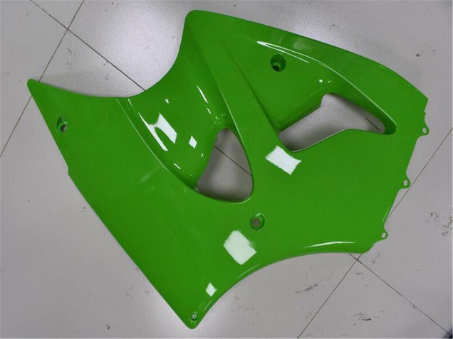 Carénages Moto Kawasaki ZX6R 2000-2002 - Vert Noir