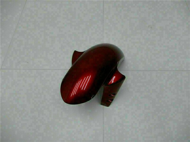 Carénages Moto Yamaha YZF R1 2004-2006 - Rouge Marron Noir Mat