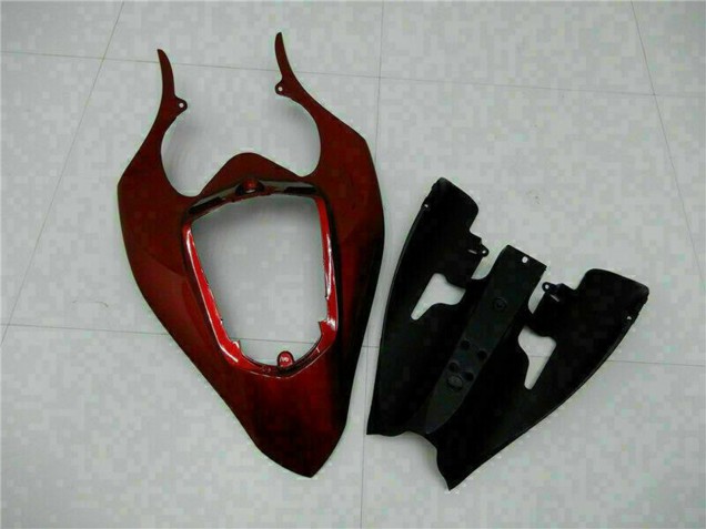 Carénages Moto Yamaha YZF R1 2004-2006 - Rouge Marron Noir Mat