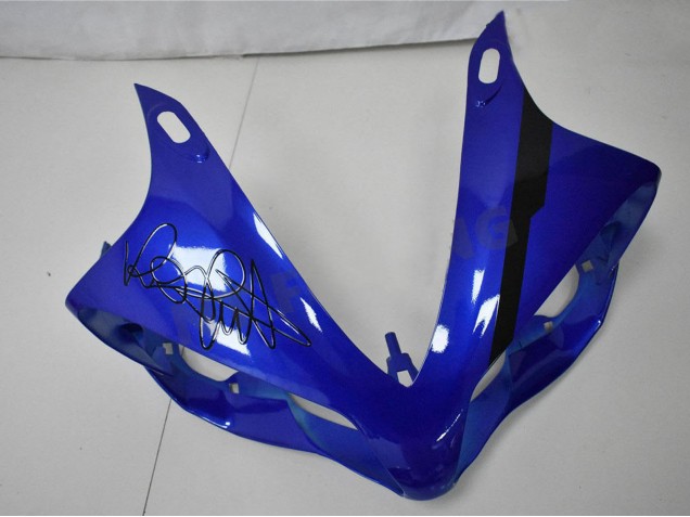 Carénages Moto Yamaha YZF R1 2007-2008 - Bleu Jaune Noir Requin