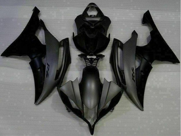 Carénage Moto Yamaha YZF R6 2008-2016 - Noir Mat