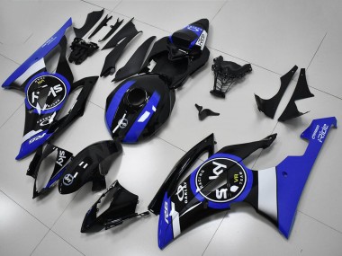 Acheter Kits Carénage Moto ABS Yamaha YZF R6 2008-2016 - Blanc Bleu Noir Brillant