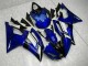 Carénages Moto Yamaha YZF R6 2008-2016 - Bleu Blanc