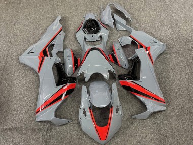 Acheter Carénages Moto Honda CBR1000RR 2017-2023 - Nardo Gris Rouge Bande