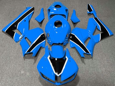 Acheter Carénages Moto Honda CBR600RR 2013-2023 - Bleu Clair Blanc Noir Brillant