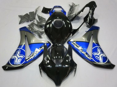 Acheter Carénages Moto Honda CBR1000RR 2008-2011 - Bleu Gris Noir Brillant