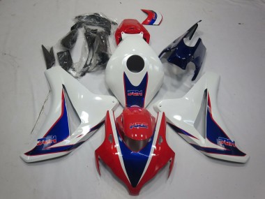Acheter Carénages Moto Honda CBR1000RR 2008-2011 - Blanc Rouge Bleu HRC Style
