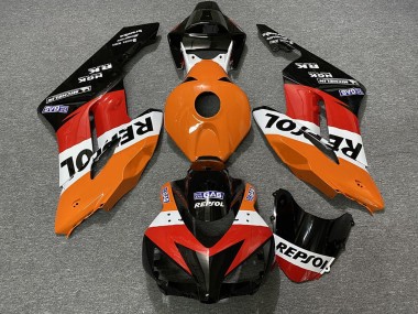 Acheter Carénages ABS Honda CBR1000RR 2004-2005 - Orange Blanc Rouge Noir Brillant Repsol