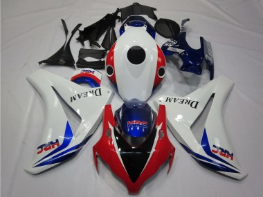 Acheter Carénages Moto Honda CBR1000RR 2008-2011 - Blanc Rouge Bleu HRC Dream Noir Brillant