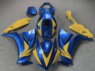 Acheter Carénages Moto Honda CBR1000RR 2012-2016 - Bleu Jaune