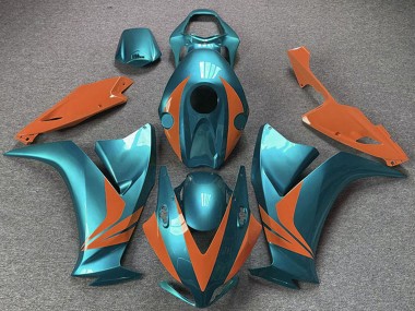 Acheter Carénages Moto Honda CBR1000RR 2012-2016 - Cyan Bleu Orange