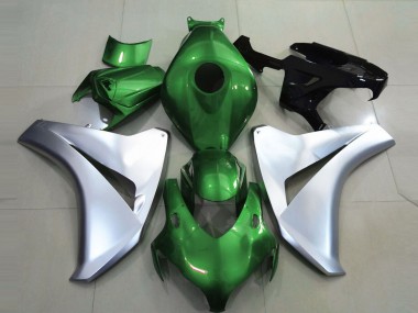 Acheter Carénages Moto Honda CBR1000RR 2008-2011 - Argent Vert