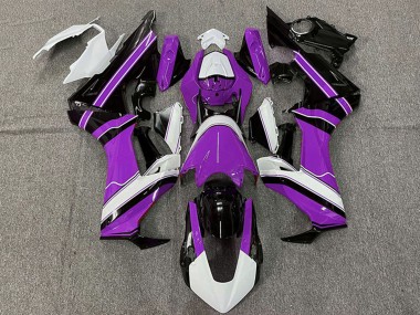 Acheter Carénage Moto Honda CBR1000RR 2017-2023 - Blanc Violet Noir Brillant