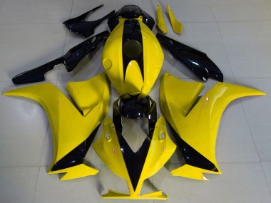 Acheter Carénages Moto Honda CBR1000RR 2012-2016 - Jaune Noir Brillant