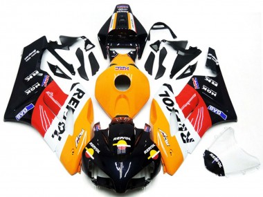 Acheter Kits Carénage Moto Honda CBR1000RR 2004-2005 - Orange Blanc Rouge Noir Brillant Repsol