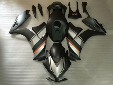 Acheter Carénages Moto Honda CBR1000RR 2012-2016 - Argent Orange Noir Mat
