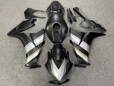 Acheter Carénages Moto Honda CBR1000RR 2012-2016 - Argent Jaune Noir Mat