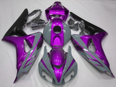 Acheter Carénages Moto Honda CBR1000RR 2006-2007 - Nardo Gris Violet Noir Mat