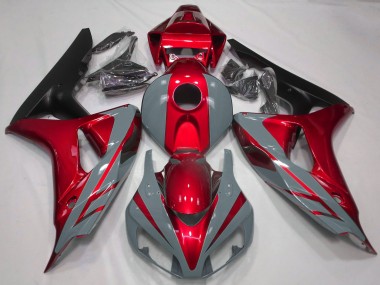 Acheter Carénages Moto Honda CBR1000RR 2006-2007 - Nardo Gris Rouge Noir Mat