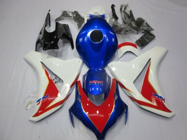 Acheter Carénages Moto Honda CBR1000RR 2008-2011 - Blanc Bleu Rouge HRC