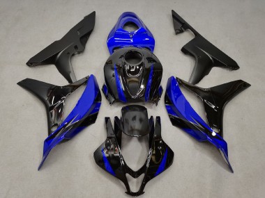Acheter Carénage Moto Honda CBR600RR 2007-2008 - Bleu Noir Brillant