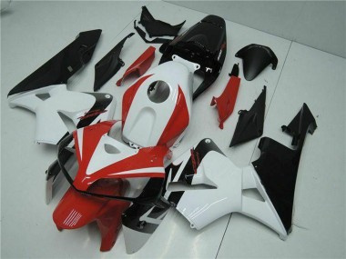 Acheter Kits Carénage Moto Honda CBR600RR 2005-2006 - Blanc Rouge Noir