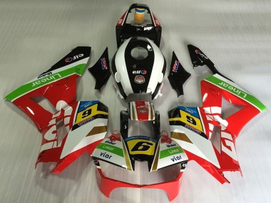 Acheter Carénages Moto Honda CBR600RR 2013-2023 - Blanc Rouge Vert Jaune Noir Brillant Givi 6
