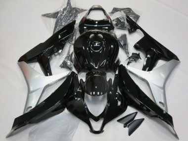 Acheter Carénages Moto Honda CBR600RR 2007-2008 - Argent Noir Brillant
