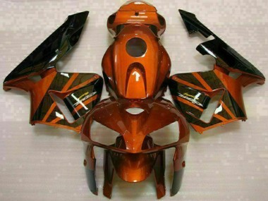 Acheter Kits Carénage Moto Honda CBR600RR 2005-2006 - Orange Noir