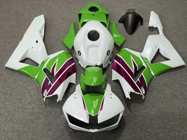 Acheter Carénages Moto Honda CBR600RR 2013-2023 - Blanc Vert Violet