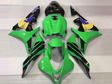Acheter Carénages Moto Honda CBR600RR 2007-2008 - Vert Jaune Noir Brillant Bleu Bull