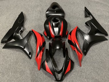 Acheter Carénages Moto Honda CBR600RR 2007-2008 - Rouge Noir Mat